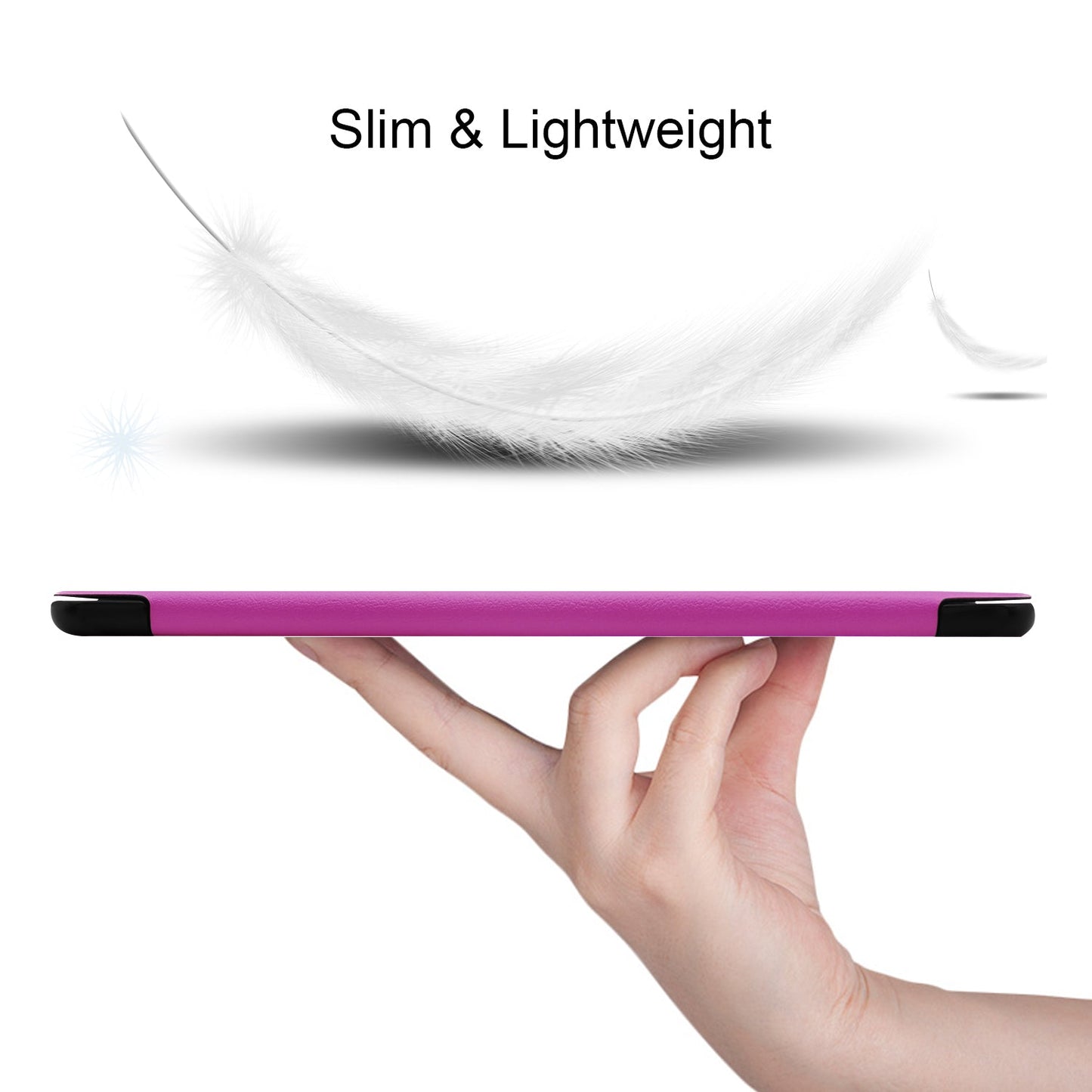 Galaxy Tab S5e T720 Tri-fold Pu Case [Purple]