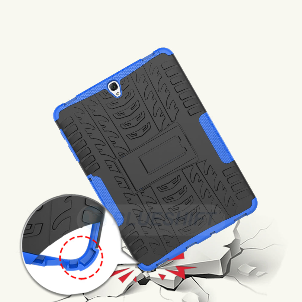 Galaxy Tab S3 9.7 T820 Heavy Duty Case [Blue]