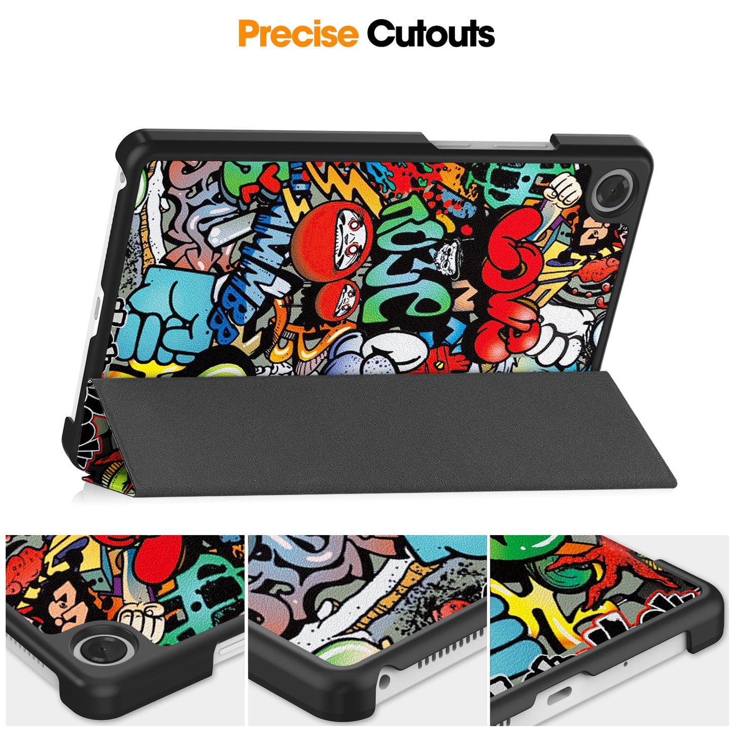 Lenovo Tab One 8.7" Designer Tri-fold Case [Lazycat]