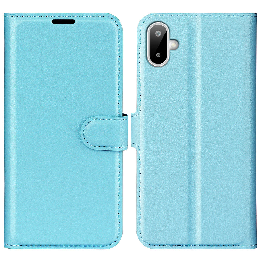 Galaxy A07 Pu Wallet Case [Lightblue]