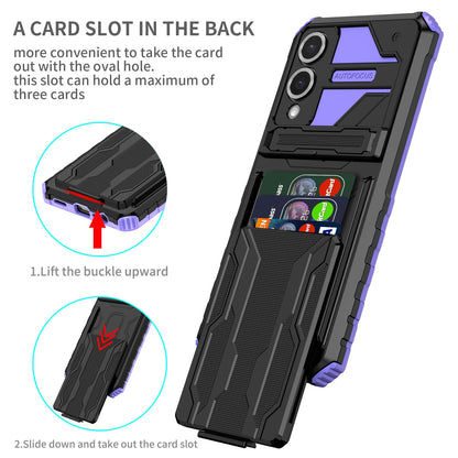 Galaxy S25 Edge Heavy Duty Case [Purple]