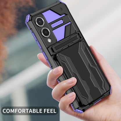 Galaxy S25 Edge Heavy Duty Case [Purple]
