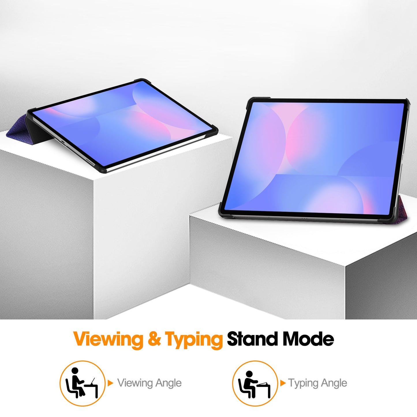 Galaxy Tab S10fe Plus X620 Designer Tri-fold Case [Galaxy]