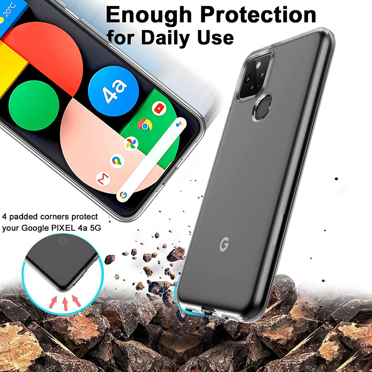 Google Google Pixel 4a 5g Soft Gel Case