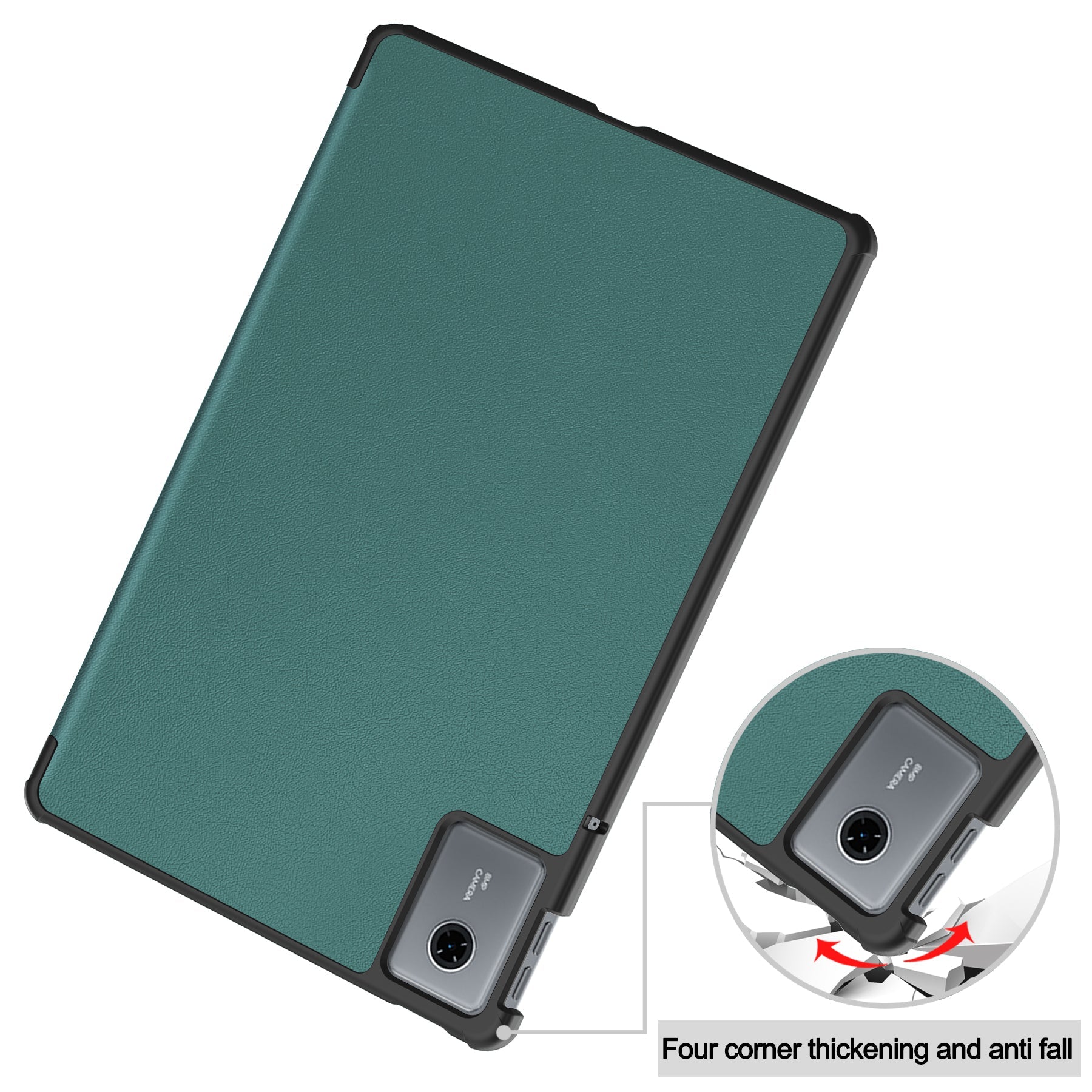 Lenovo Tab 11" 2025 Tb336 Tri-fold Pu Case [Teal]