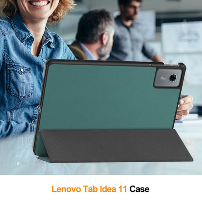 Lenovo Tab 11" 2025 Tb336 Tri-fold Pu Case [Teal]