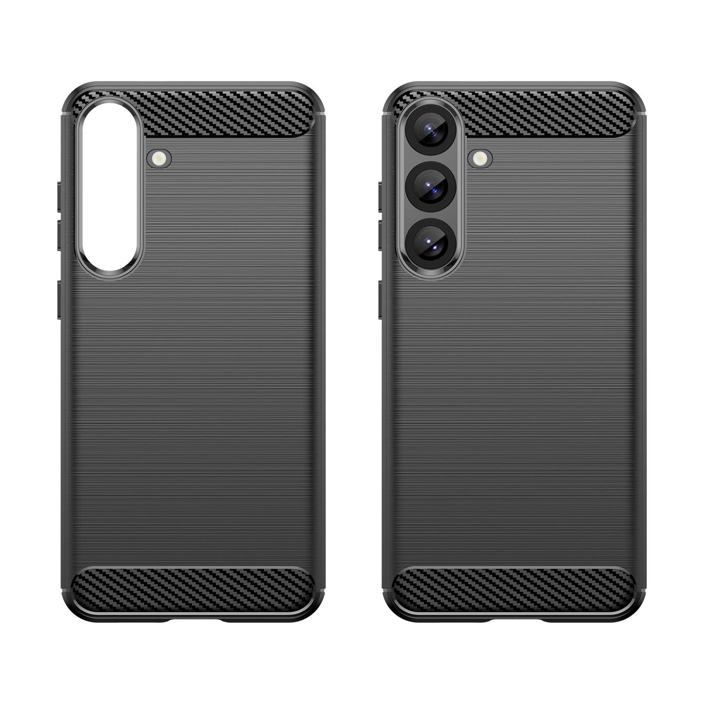 Galaxy S25 Plus Carbon Fibre Case [Black]