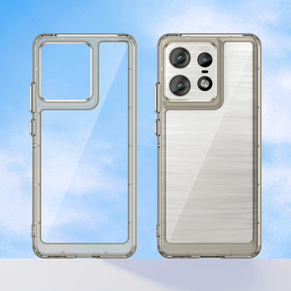 Moto Edge 50 Pro Soft Gel Bumper Case [Clear Grey]