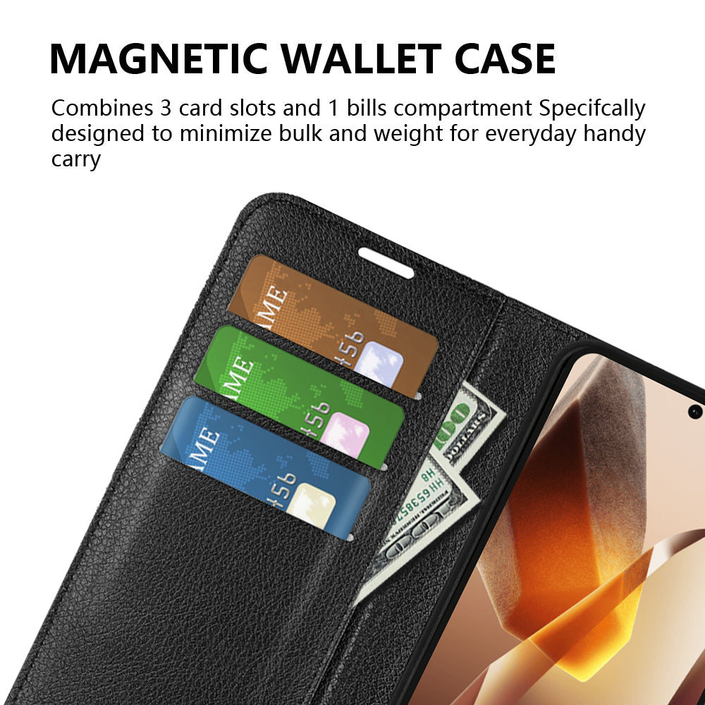 Oneplus 13 Pu Wallet Case [Red]