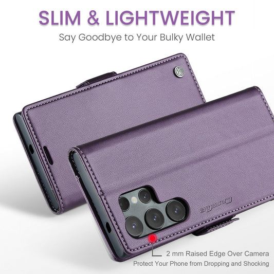 Galaxy S25 Ultra Pu Wallet Case [Purple]