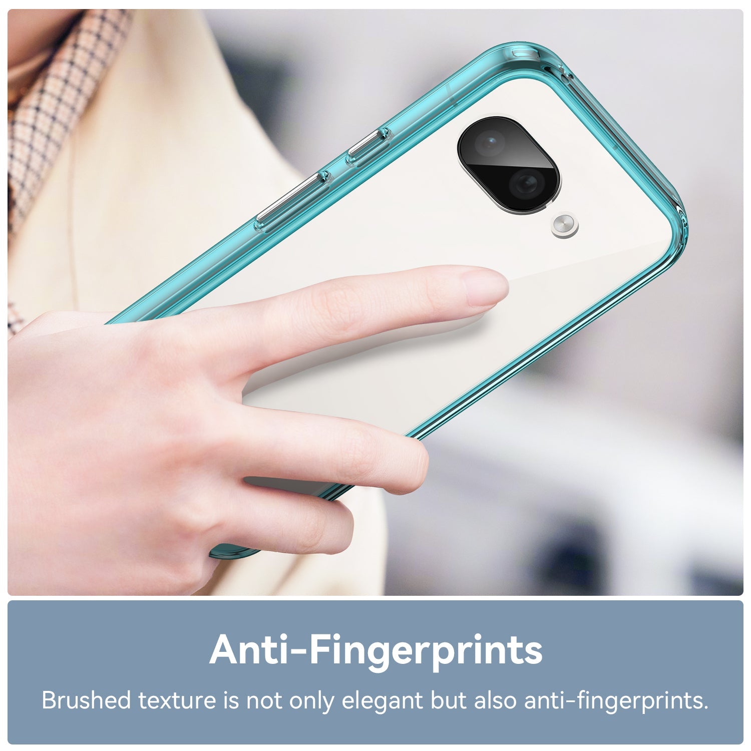 Google Pixel 9A Soft Gel Case [Clear Blue]
