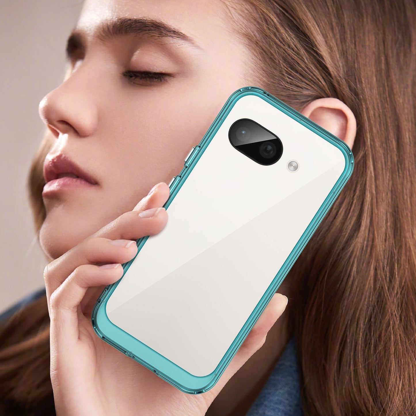 Google Pixel 9A Soft Gel Case [Clear Blue]