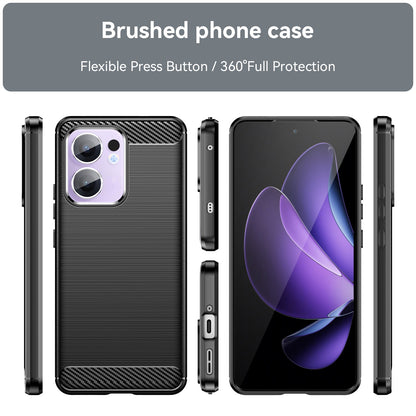 Oppo Reno 13 F 5G Carbon Fibre Case [Black]