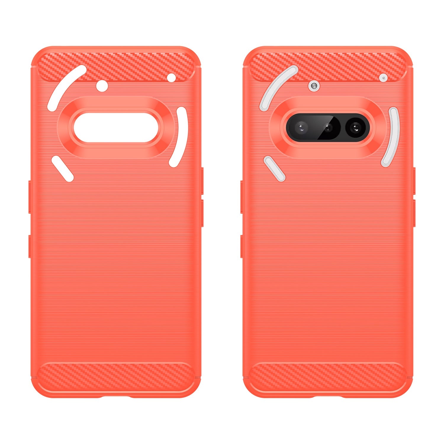 Nothing Phone (3A) Carbon Fibre Case [Red]