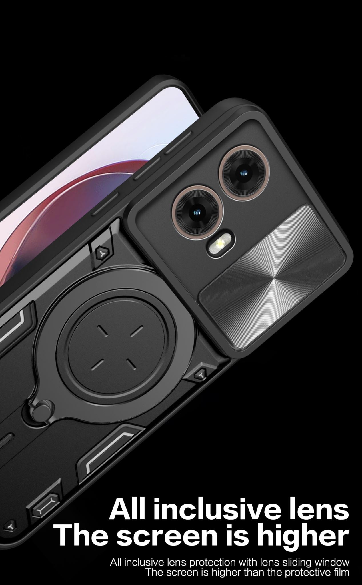 Moto G85 Heavy Duty Case [Purple]