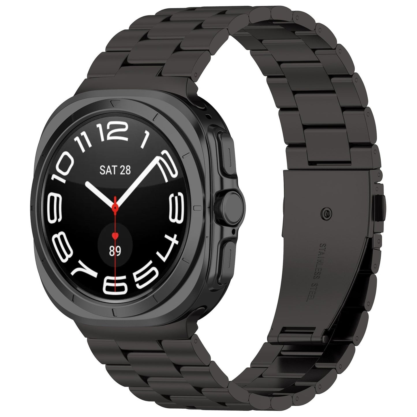 Samsung Galaxy Watch Ultra 47Mm Stainless Steel Strap [Black]