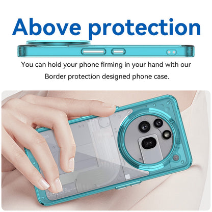 Nothing Phone (3A) Pro Soft Gel Case [Clear Blue]