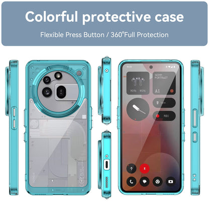 Nothing Phone (3A) Pro Soft Gel Case [Clear Blue]