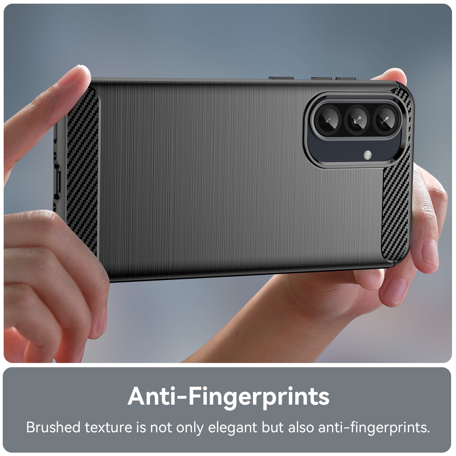 Samsung Galaxy A56 5G Carbon Fibre Case [Black]
