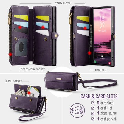 Samsung Galaxy S23 Ultra Crossbody Wallet [Purple]