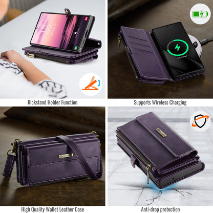 Samsung Galaxy S23 Ultra Crossbody Wallet [Purple]