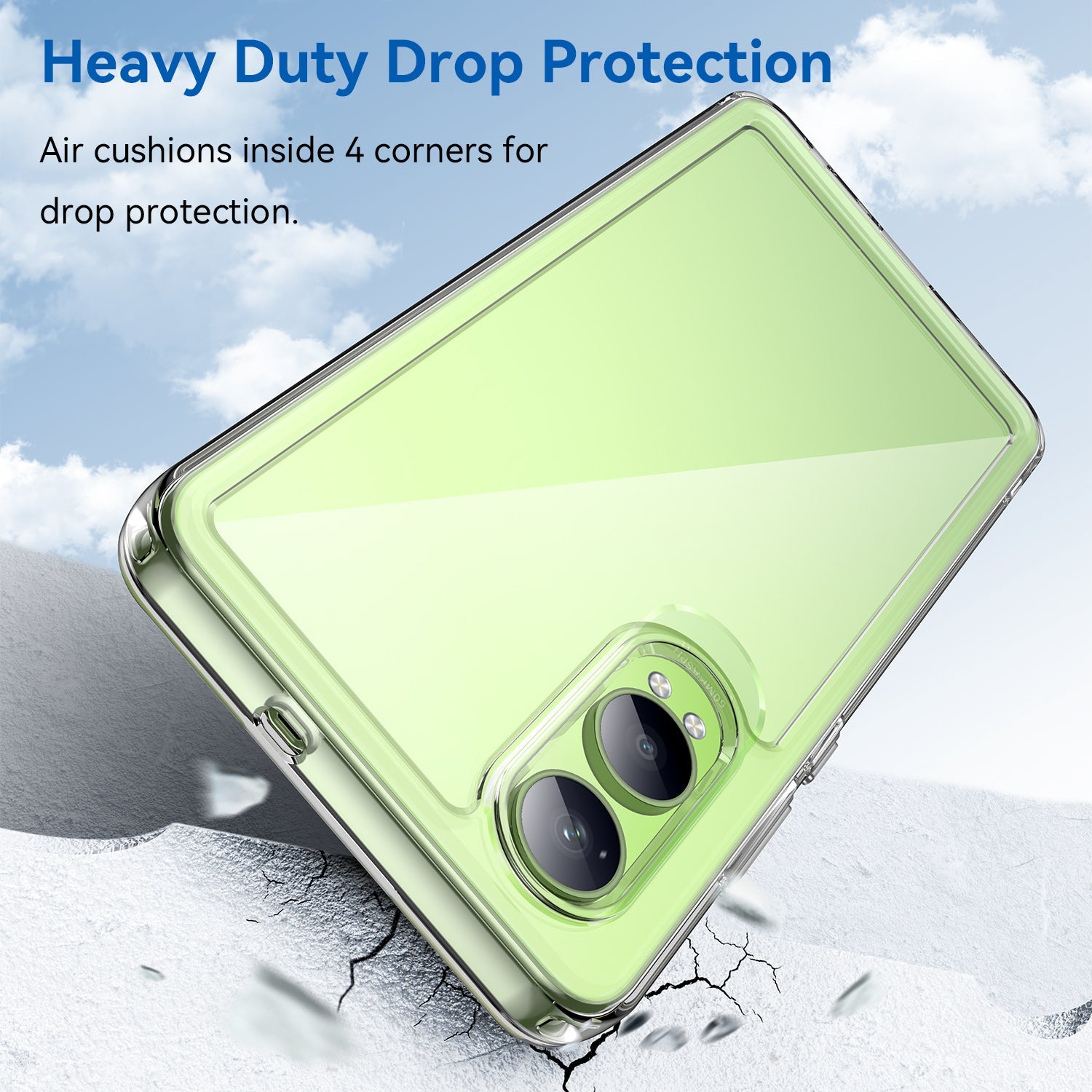 Oneplus Nord Ce4 Lite Soft Gel Bumper Case [Clear]