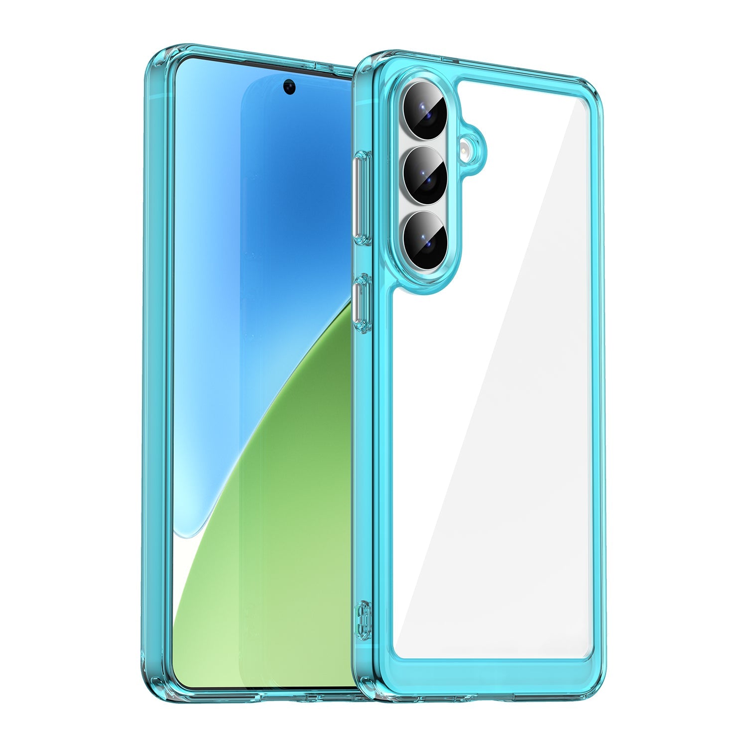 Galaxy S26 Plus Soft Gel Case [Clear Blue]