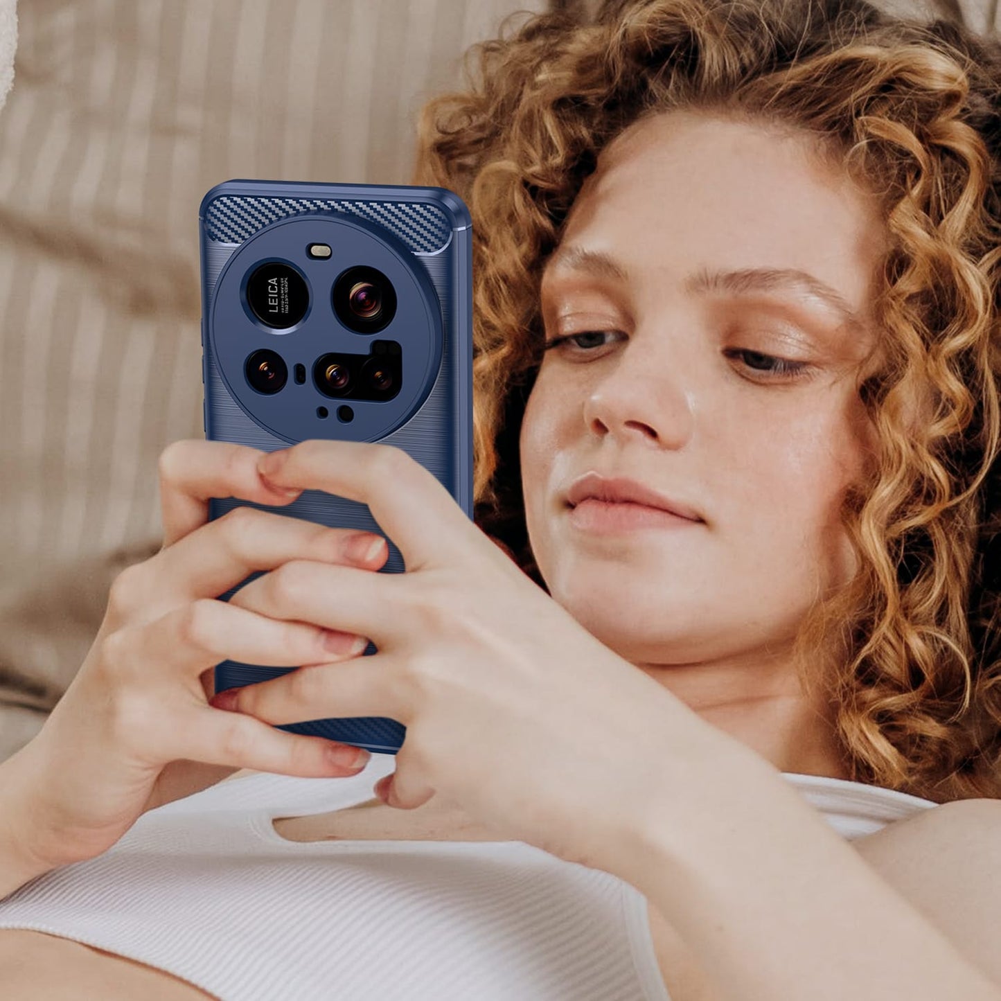 Xiaomi 15 Ultra Carbon Fibre Case [Navy]