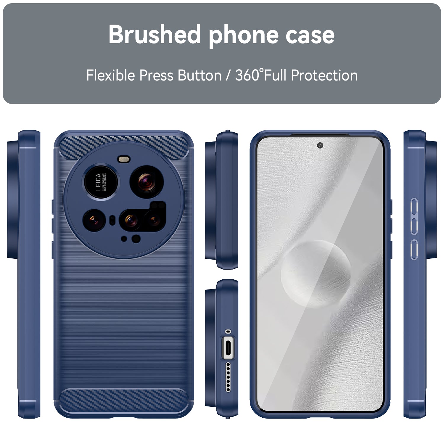 Xiaomi 15 Ultra Carbon Fibre Case [Navy]