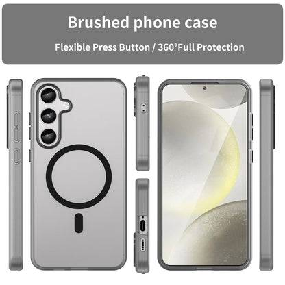 Galaxy S24 Plus / S25 Plus Magsafe Soft Matte Case [Black]