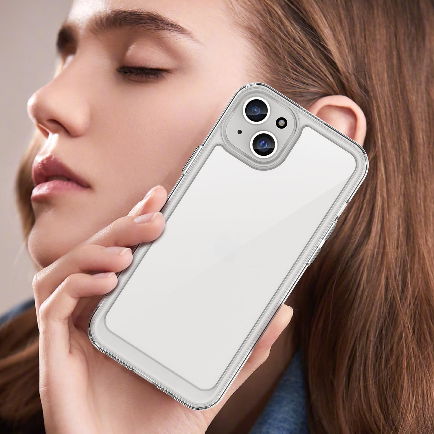 Iphone 15 Plus Soft Gel Case [Clear]