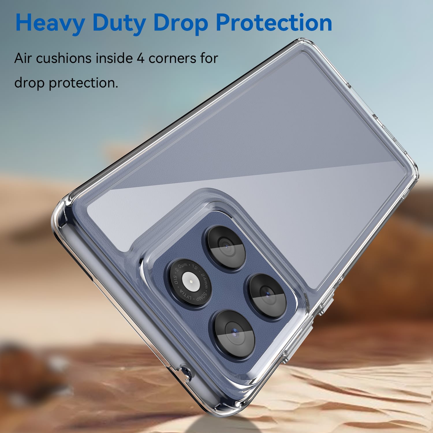 Moto Edge 60 Fusion Soft Gel Case [Clear]