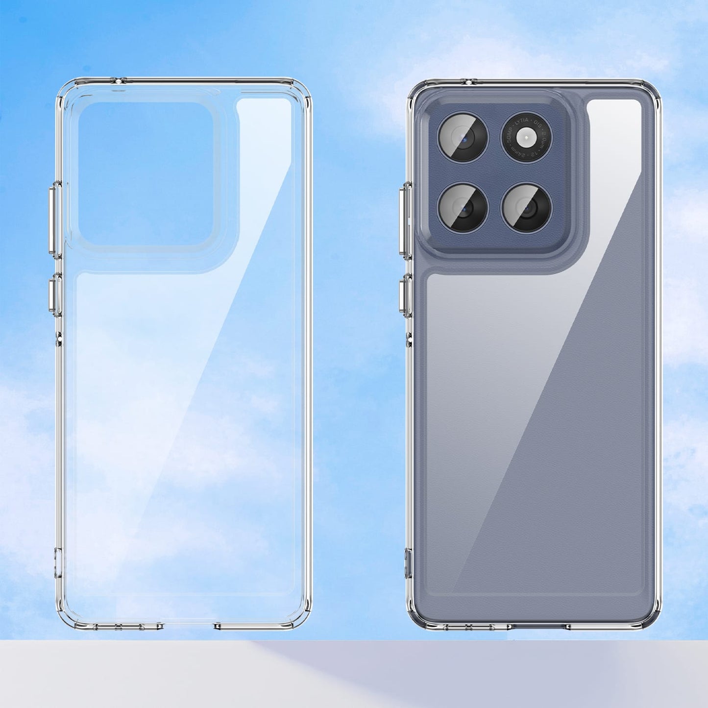 Moto Edge 60 Fusion Soft Gel Case [Clear]