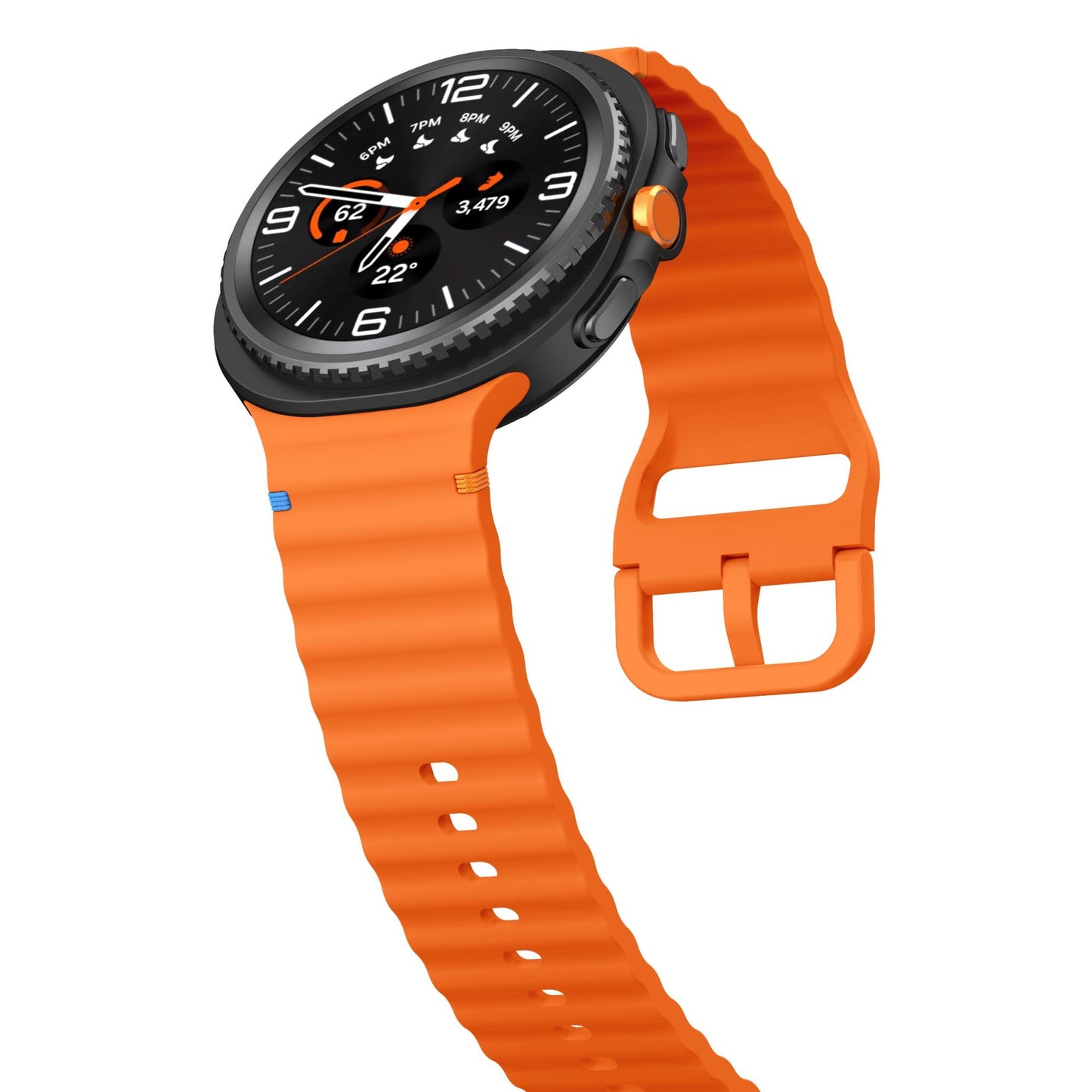 Samsung Galaxy Watch 8 Silicone Strap [Orange]