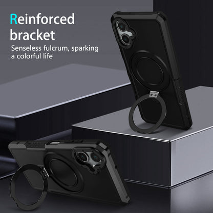Galaxy A06 4G Kickstand Heavy Duty Case [Black]