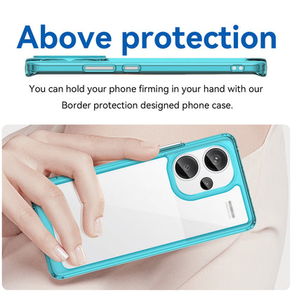 Xiaomi Redmi Note 13 Pro+ 5G Soft Gel Bumper Case [Clear Blue]