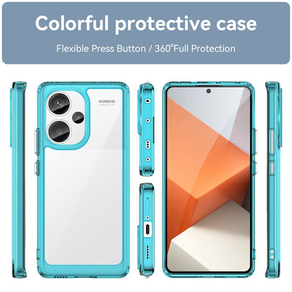 Xiaomi Redmi Note 13 Pro+ 5G Soft Gel Bumper Case [Clear Blue]