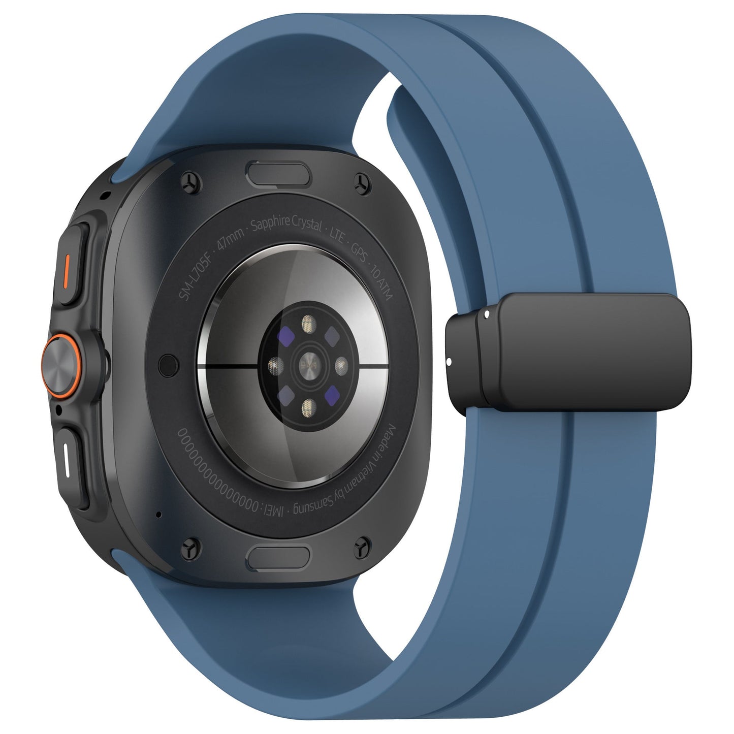 Samsung Galaxy Watch Ultra 47Mm Silicone Strap [Steelblue]