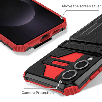 Galaxy S25 Edge Heavy Duty Case [Red]