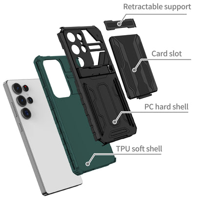 Galaxy S25 Ultra Kickstand Heavy Duty Case [Teal]