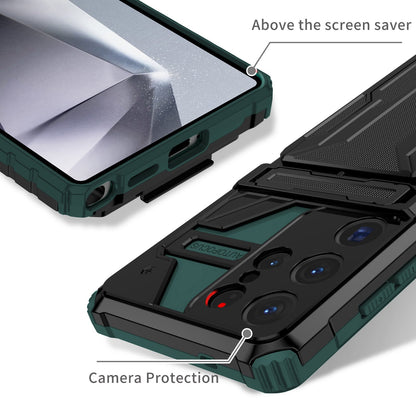 Galaxy S25 Ultra Kickstand Heavy Duty Case [Teal]