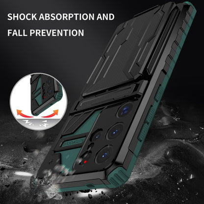 Galaxy S25 Ultra Kickstand Heavy Duty Case [Teal]