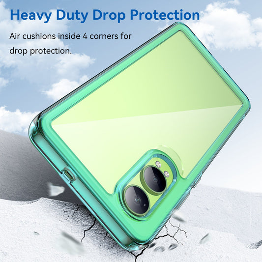 Oneplus Nord Ce4 Lite Soft Gel Bumper Case [Clear Blue]