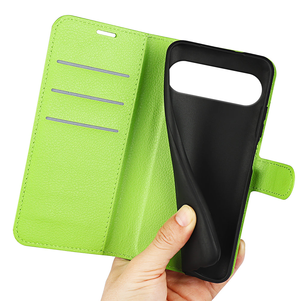 Google Pixel 10 Pro Xl Pu Wallet Case [Green]