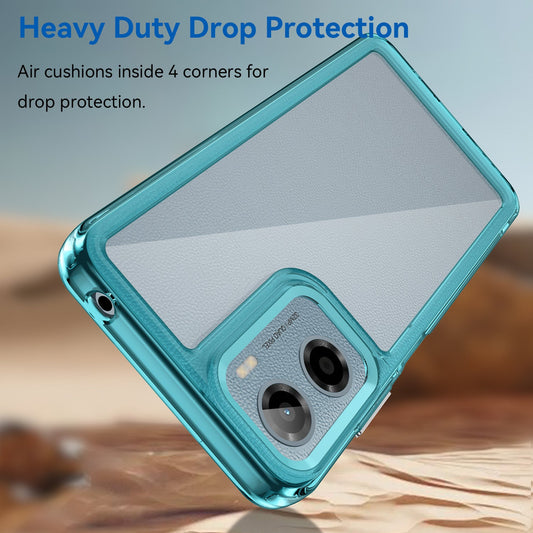 Moto G05 Soft Gel Case [Clear Blue]