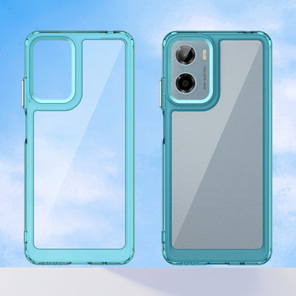 Moto G05 Soft Gel Case [Clear Blue]