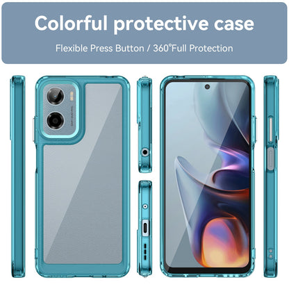 Moto G05 Soft Gel Case [Clear Blue]