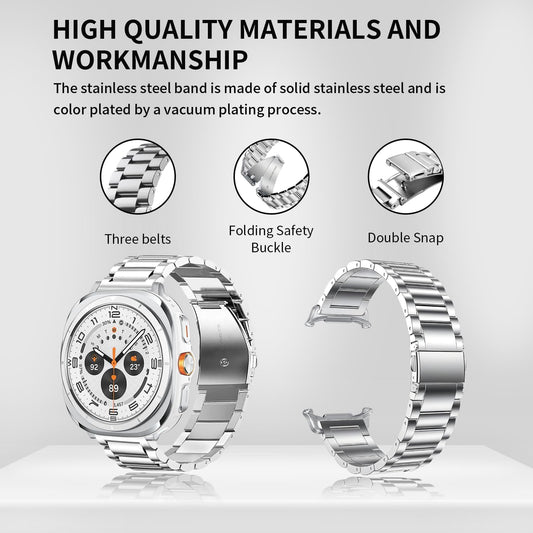 Samsung Galaxy Watch Ultra 47Mm Stainless Steel Strap [Silver]