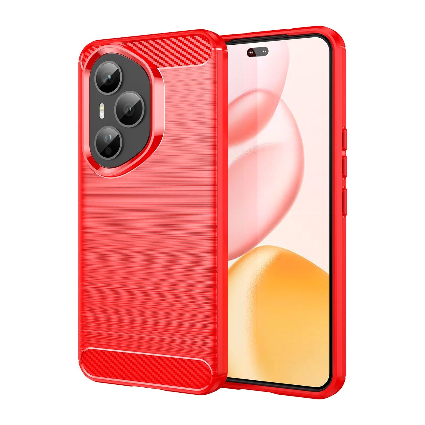 Honor 400 Pro Carbon Fibre Case [Red]