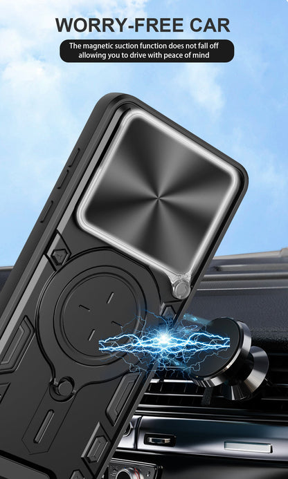 Oppo Find X9 Ring Kickstand Case [Navy]
